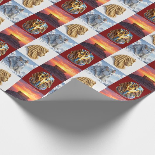 Toetanchamon  cadeaupapier (Hoek)