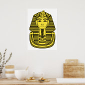 Toetanchamon clip art illustratie poster (Keuken)