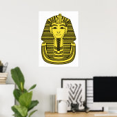 Toetanchamon clip art illustratie poster (Thuiskantoor)