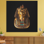 Toetanchamon, de Egyptische koning - oude koninkli Canvas Afdruk (Insitu (Woonkamer))