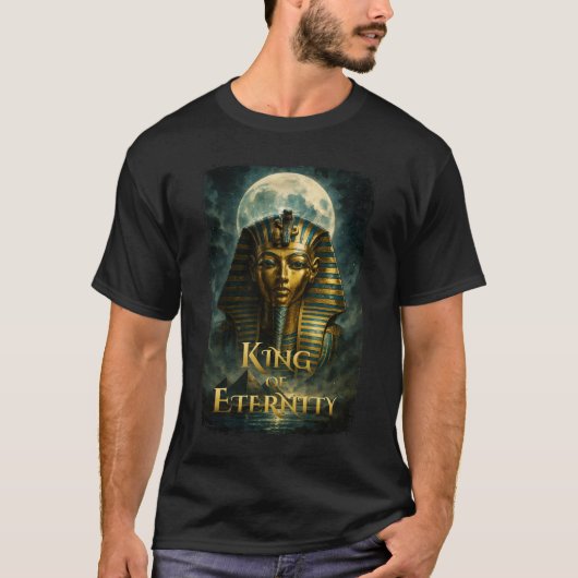 Toetanchamon, koning van de eeuwigheid t-shirt (Voorkant)
