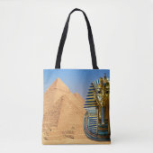 Toetanchamon & Piramides Tote Bag (Voorkant)