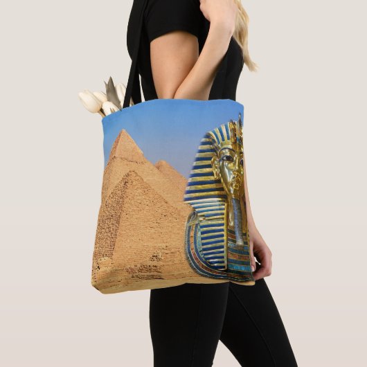 Toetanchamon & Piramides Tote Bag (Dichtbij)