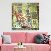 Toetanchamon's Troon Canvas Afdruk (Insitu (Woonkamer))