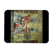 Toetanchamon's Troon Magneet (Horizontaal)