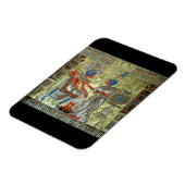 Toetanchamon's Troon Magneet (Linkerzijde)