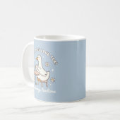 Toeter Als Je Van Thee Houdt Moppige Gans Mok (Voorkant links)