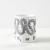 toetreden tot of sterven 50 staten koffiemok (Center)