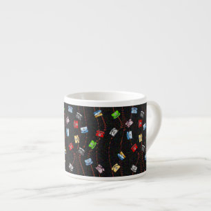 Toets 9 voor een buitenlijn. espresso kop