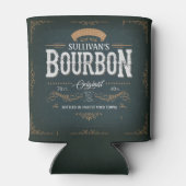  toets ADD NAAM American Bourbon Whiskey Bar Blikjeskoeler (Achterkant)