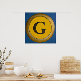 Toets van G Poster