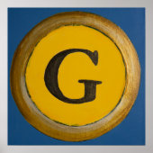 Toets van G Poster (Voorkant)