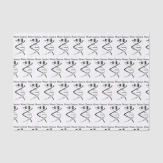 Toetsen aan het DNA van het Muziek-genieDNA Tissuepapier