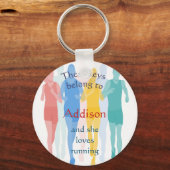 Toetsen behoren tot aangepaste namen die worden ui sleutelhanger (Voorkant)