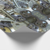  toetsen op grote schaal foto cadeaupapier (Hoek)