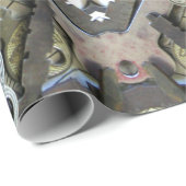  toetsen op grote schaal foto cadeaupapier (Rol Hoek)