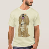 Toetsen voor de Miniature Cocker Spaniel T-shirt (Voorkant)