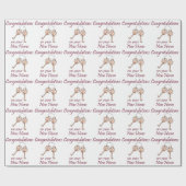 Toetsen voor nieuw startpunt cadeaupapier (Vlak)