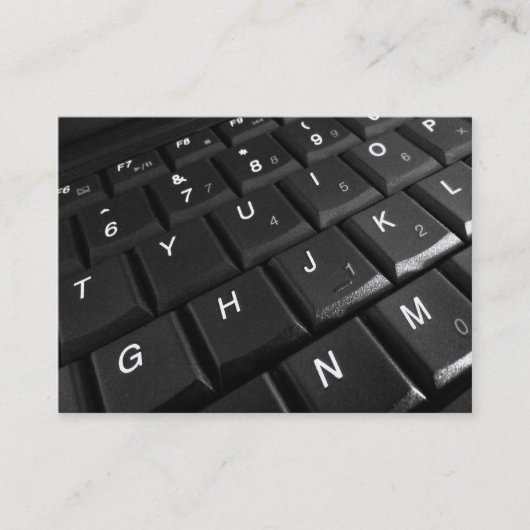 Toetsenbord 02 visitekaartje (Voorkant)