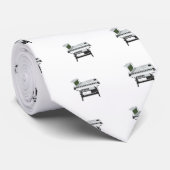 Toetsenbord 80's Style Sampler: 3D Model: Stropdas (Opgerold)