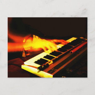 Toetsenbord afspelen briefkaart