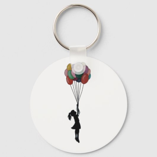 Toetsenbord ballonnen sleutelhanger (Voorkant)