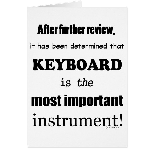 Toetsenbord belangrijkste instrument (Voorkant)