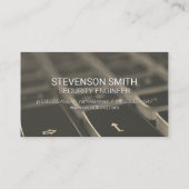 Toetsenbord | Beveiligingscamerapictogram Visitekaartje (Achterkant)