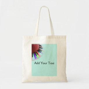Toetsenbord Chaos Bright op blauw Tote Bag