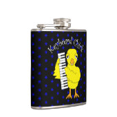 Toetsenbord Chick Tekst Heupfles (Rechts)