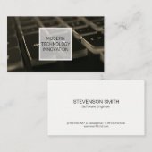 Toetsenbord | Codeur | Programmeerder Visitekaartje (Voorkant / Achterkant)