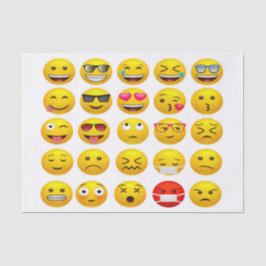 Toetsenbord Emojis Tissuepapier