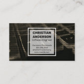 Toetsenbord en code visitekaartje (Voorkant)