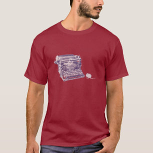 toetsenbord en muis mannen t-shirt