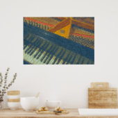 Toetsenbord en pennen 3 Impressionist Poster (Keuken)