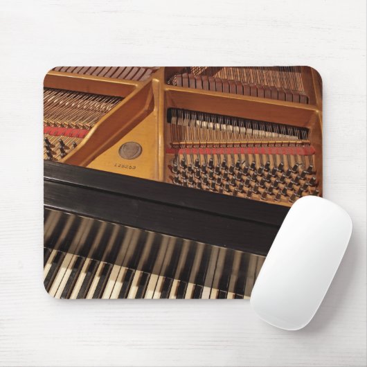 Toetsenbord en Pinblock Piano Mousepad Muismat (Met muis)