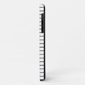 Toetsenbord en Treble Clef Case-Mate iPhone Case (Achterkant/links)