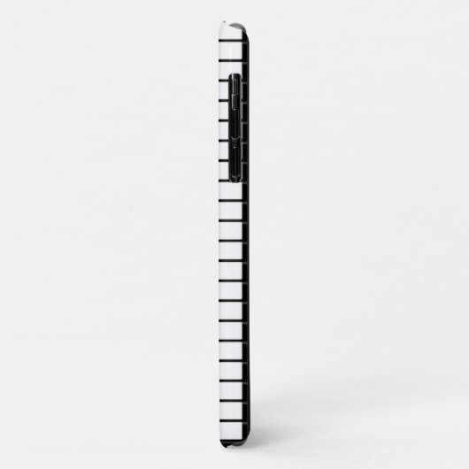 Toetsenbord en Treble Clef Case-Mate iPhone Case (Achterkant/links)