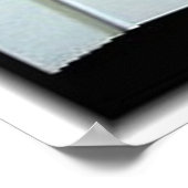 Toetsenbord in beweging poster (Hoek)