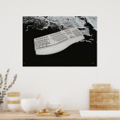 Toetsenbord in ruimte-Poster Poster (Keuken)