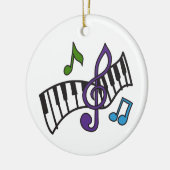 Toetsenbord Keramisch Ornament (Links)