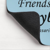 Toetsenbord maakt me gelukkig muismat (Hoek)