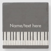  toetsenbord met Chalkboard Stenen Onderzetter (Voorkant)