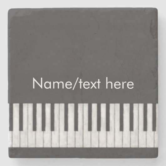  toetsenbord met Chalkboard Stenen Onderzetter (Voorkant)