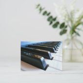 Toetsenbord, mini-foto visitekaartje (Staand voorkant)
