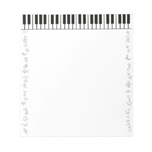 Toetsenbord Notitieblok (Voorkant)