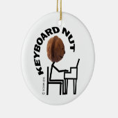 Toetsenbord nut keramisch ornament (Rechts)