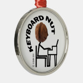 Toetsenbord nut metalen ornament (Rechts)