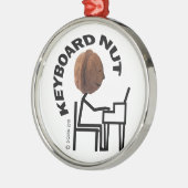 Toetsenbord nut metalen ornament (Links)