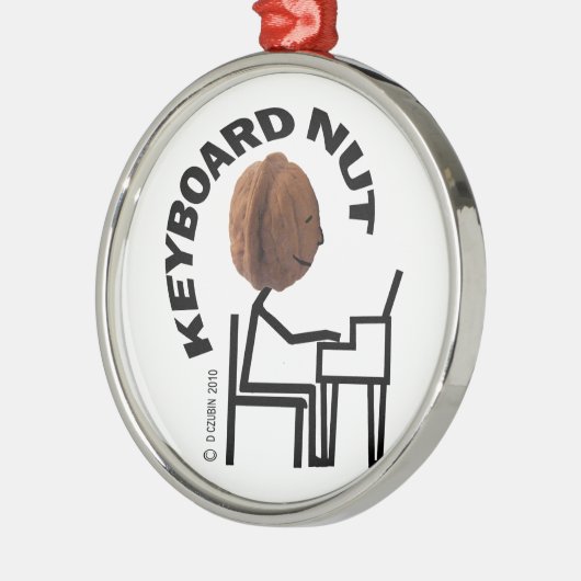 Toetsenbord nut metalen ornament (Links)